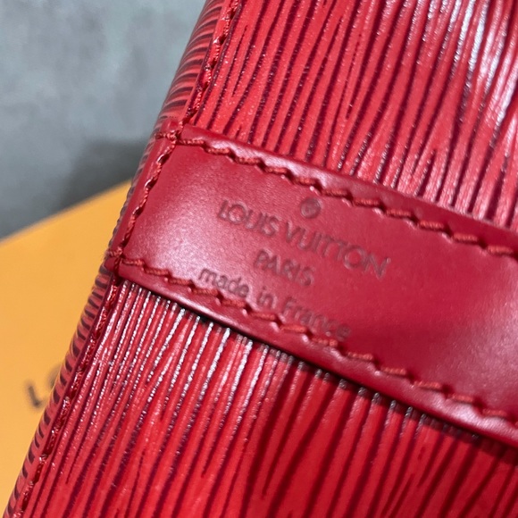 Louis Vuitton Petit Noe Epi Red - Picture 2 of 16